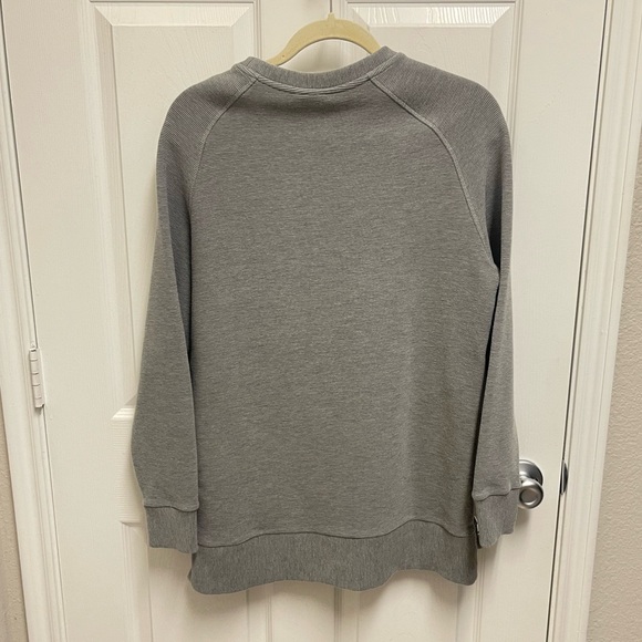 Varley Mae Boyfriend Sweater in Grey - Picture 11 of 11